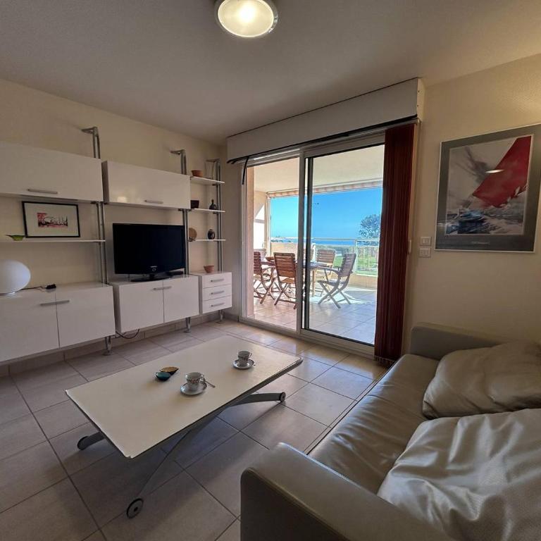 Appartement plage sud piscine Canet en Roussillon CR080-A602 - Appartamento con 1 Camera da Letto - 4