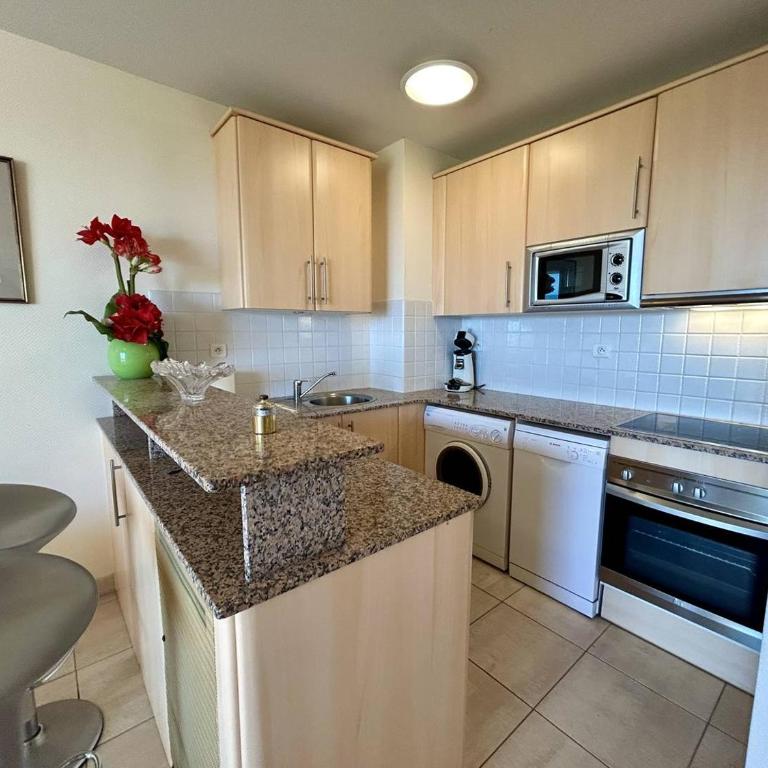 Appartement plage sud piscine Canet en Roussillon CR080-A602 - Appartamento con 1 Camera da Letto - 11