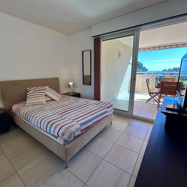 Appartement plage sud piscine Canet en Roussillon CR080-A602 - Appartamento con 1 Camera da Letto - 14