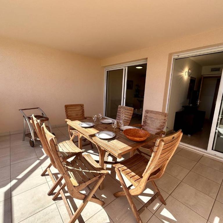 Appartement plage sud piscine Canet en Roussillon CR080-A602 - Appartamento con 1 Camera da Letto - 20