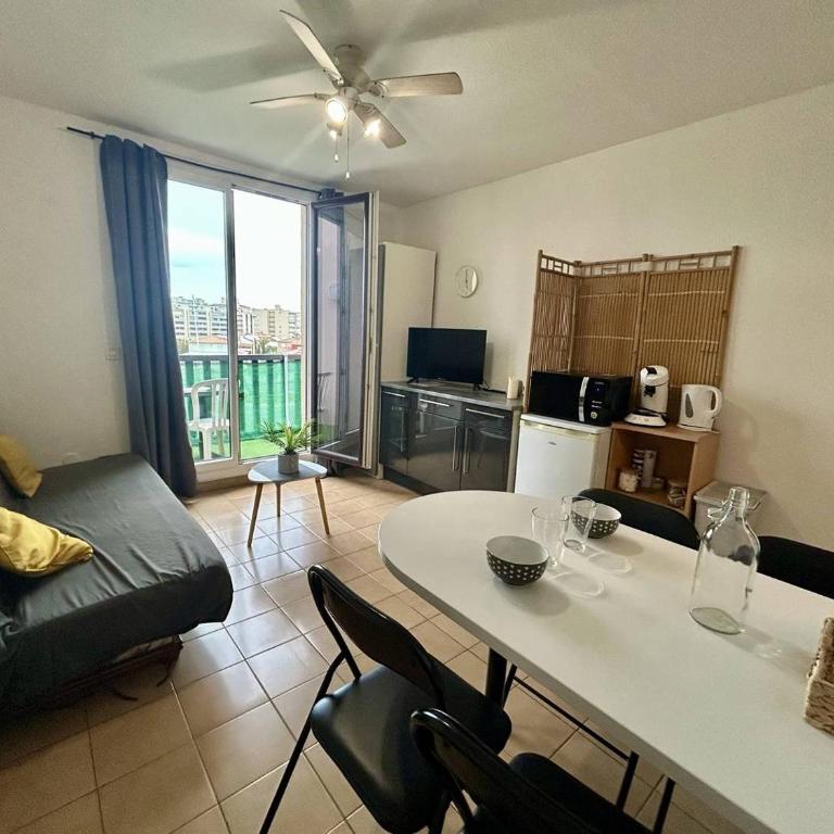 Appartement vue lagune plage sud- CANET EN ROUSSILLON CR140-D35 - Apartment - 4