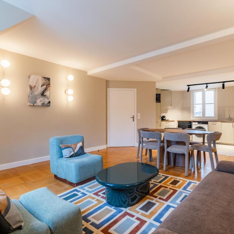 Grand appartement design sous les toits, Paris 16e - Appartement 1 Chambre - 2