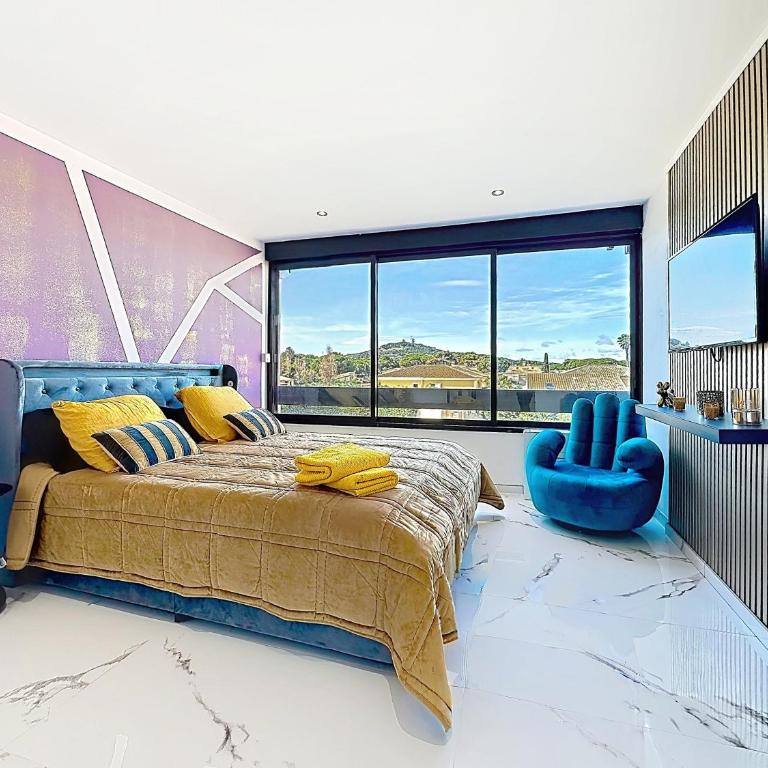 Studio luxe Le Venus doré 218 au village naturiste Port Venus - Apartment mit 1 Schlafzimmer - 1