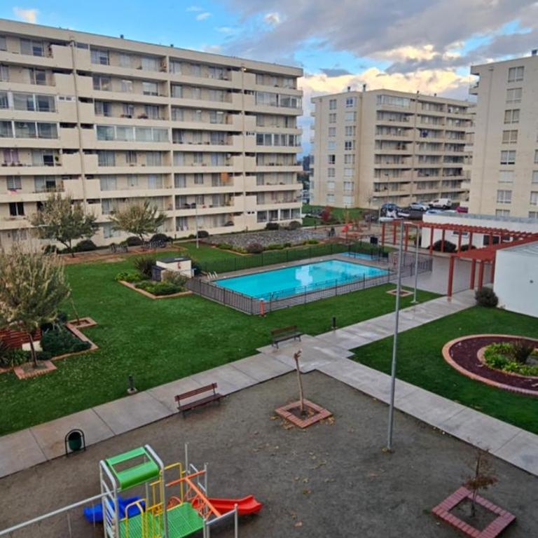 Departamento 3 dormitorios a pasos Champion media luna Rancagua con parcking y Wifi - Three-Bedroom Apartment with Balcony - 2