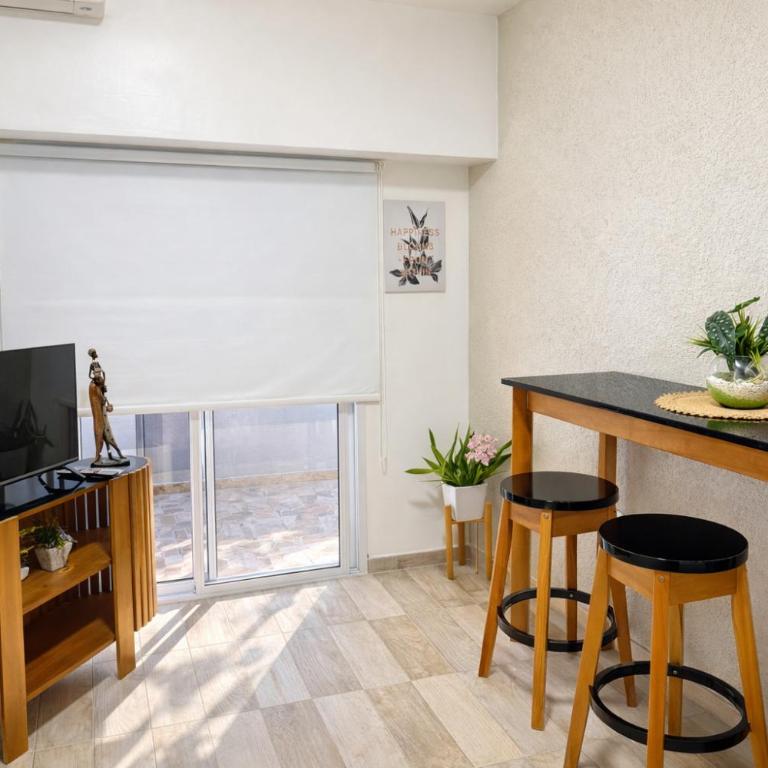 Departamento moderno, equipado full en vicente López ,ubicacion inmejorable a 100 metros del tren - Apartamento de 1 dormitorio - 3