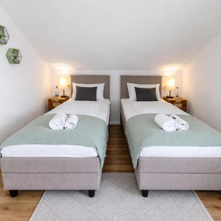 WIESENglück - Helles Apartment mit Blick auf Allgäuer Wiesen, 2 Schlafzimmer & zentrale Lage - Apartment mit 2 Schlafzimmern - 34