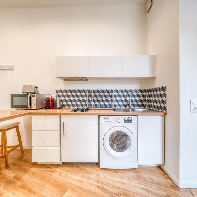 Charmant appartement rénové à Bordeaux Chartrons avec climatisation - Appartamento - Piano Terra - 10