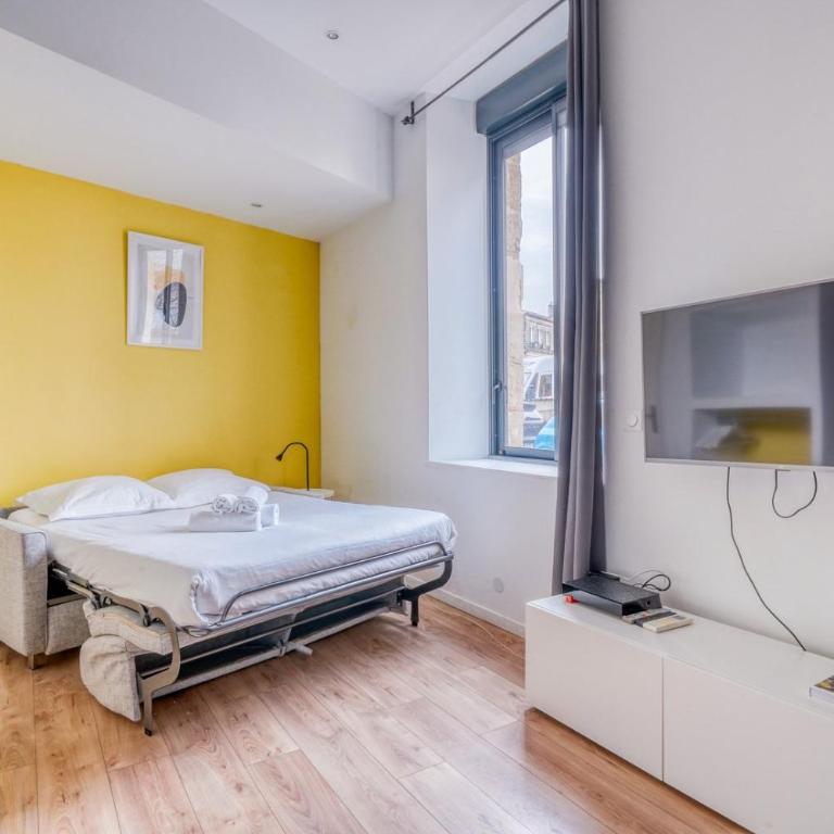Charmant appartement rénové à Bordeaux Chartrons avec climatisation - Appartamento - Piano Terra - 3