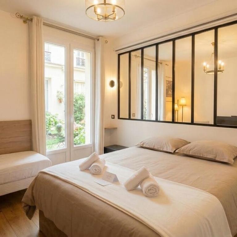 Cozy 1Bedroom Apartment Courtyard Near Buttes-Chaumont - Appartement 1 Chambre - 3