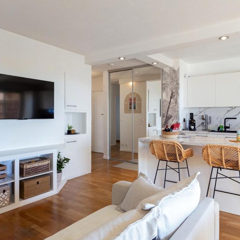 WeHost- CORNICHE Soleil Couchant 2 chambres 4pers,Parking,Piscine - Appartement - Vue sur Piscine - 5