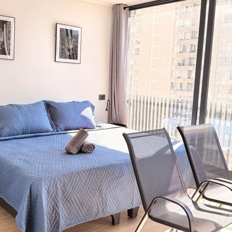 Estudio moderno-Metro Alameda-Smart lock - One-Bedroom Apartment - 14