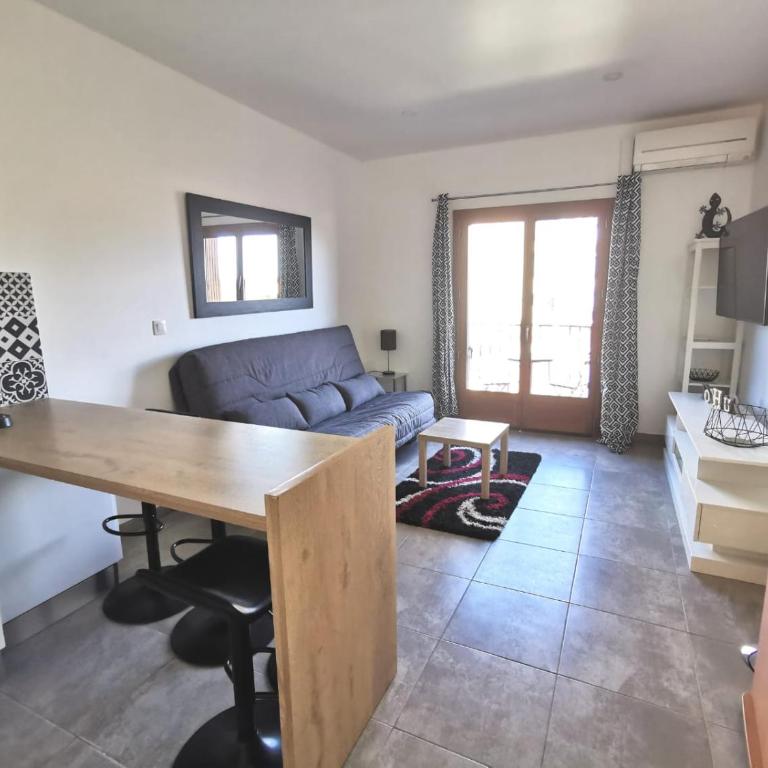 Studio Serenity - Clim - WIFI - Parking - Piscine - Front de mer - Proche commerces et centre ville - Appartamento con 1 Camera da Letto - 10