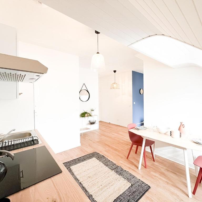 Le Coquelicot-T2, 100m de la plage, cœur commando - Appartement 1 Chambre - 13