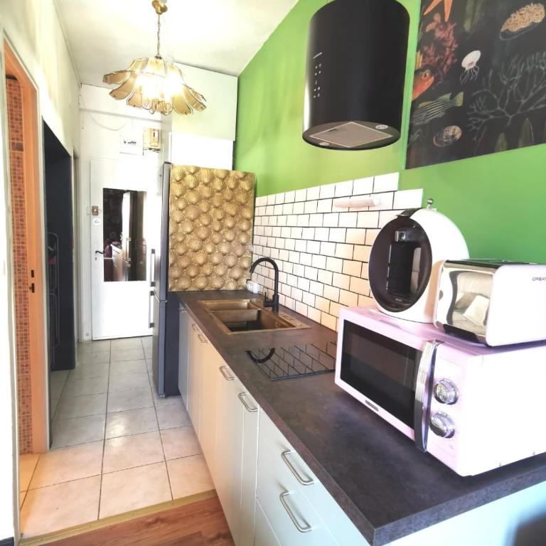 Studio Corail - Clim - WIFI - Parking - Piscine - Front de mer - Proche commerces et centre ville - Monolocale Deluxe - 3
