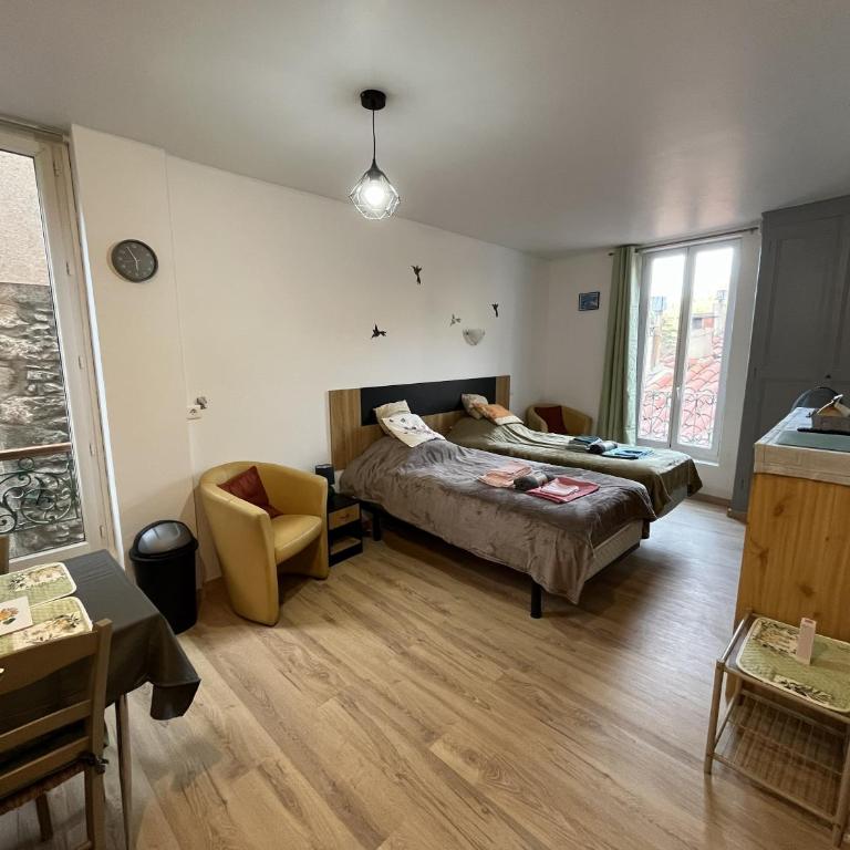 Le Petit Roitelet - Studio Calme et lumineux à 50 m des Thermes - Classé 2 étoiles - Apartamento de 1 dormitorio - 1