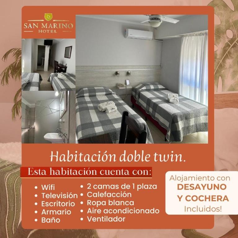 Hotel San Marino - Deluxe Twin Room - 5