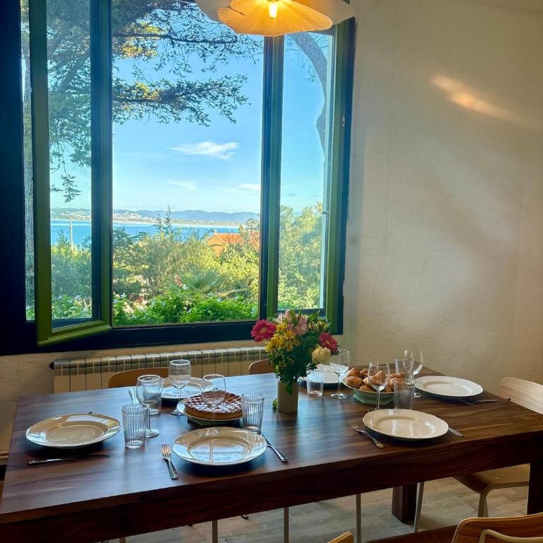 Villa les Grillons Presqu'île de Giens vue mer - Villa - 27