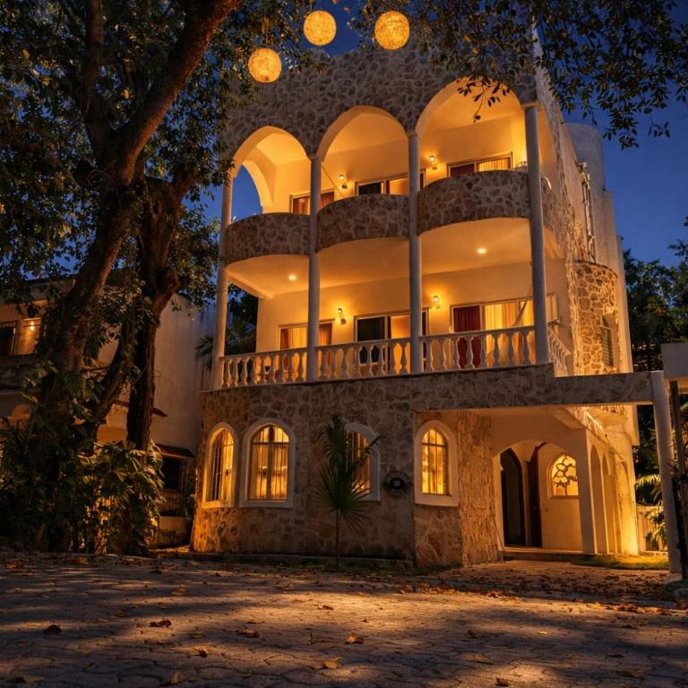 Romantic Luxury Villa with Rooftop Jacuzzi - 50m from Beach - One-Bedroom Villa - 2