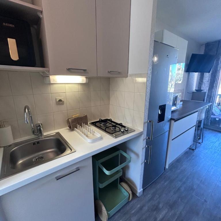 Studio zen climatisé piscine parking - Apartment mit 1 Schlafzimmer - 22