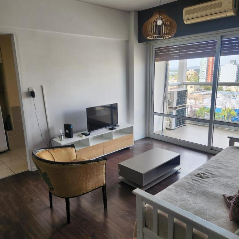 Apart Rucapel - One-Bedroom Apartment with Balcony and City View - 3