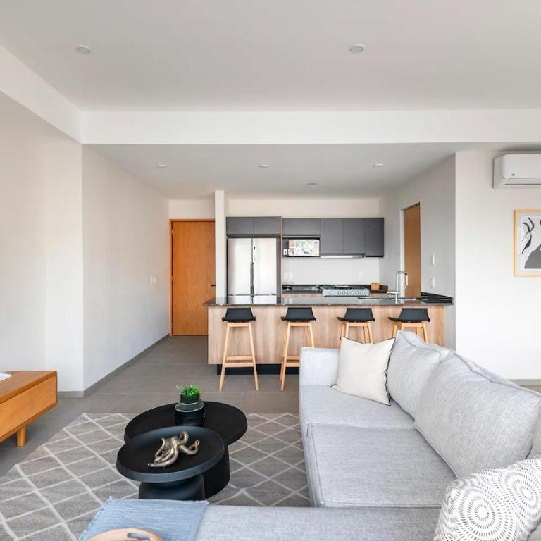 105 Downtown cerca de playa y el malecón - Two-Bedroom Standard Apartment - 3