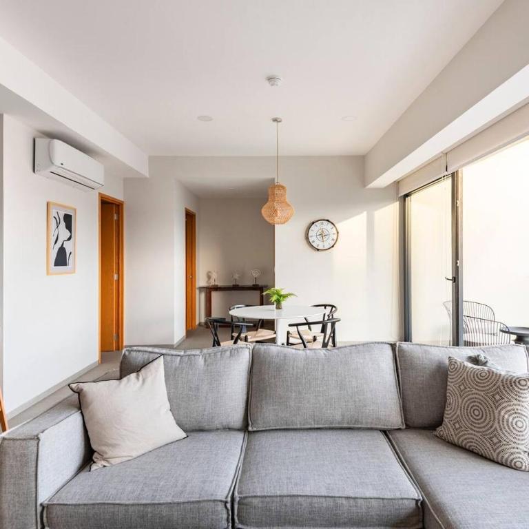 105 Downtown cerca de playa y el malecón - Two-Bedroom Standard Apartment - 2