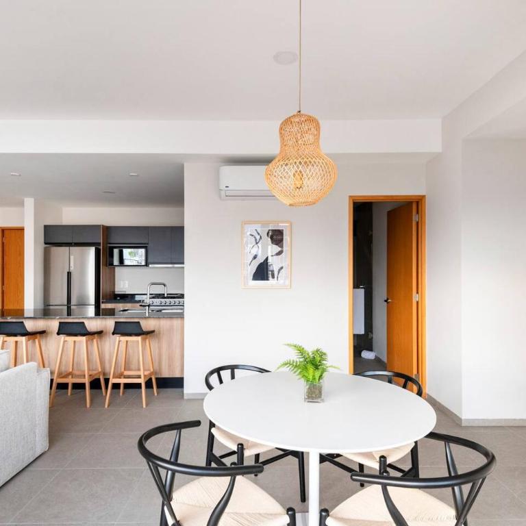 105 Downtown cerca de playa y el malecón - Two-Bedroom Standard Apartment - 6