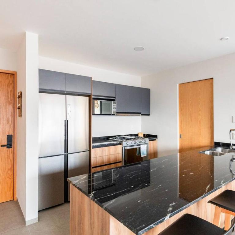 105 Downtown cerca de playa y el malecón - Two-Bedroom Standard Apartment - 5
