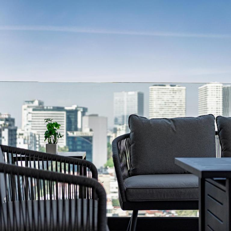 Polanco Luxury Apartments Torre Babel - Two-Bedroom Deluxe Apartment - 19