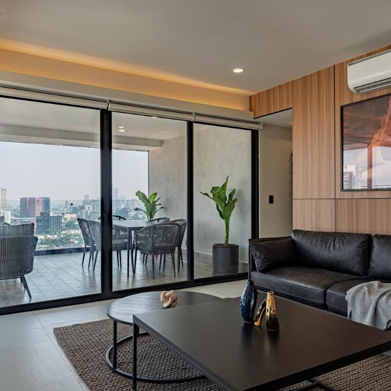 Polanco Luxury Apartments Torre Babel - Two-Bedroom Deluxe Apartment - 25