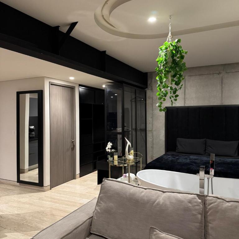 Luxury loft with tub and city view! - Two-Bedroom Apartment - 7