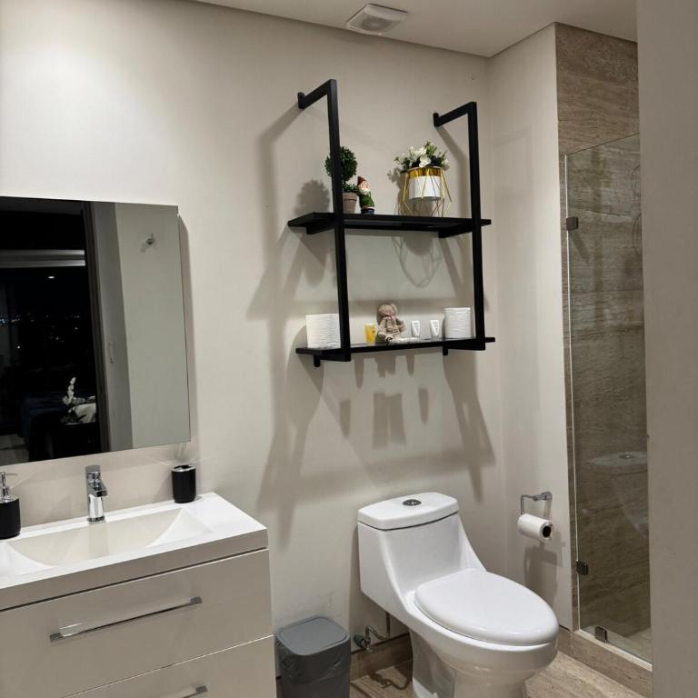 Luxury loft with tub and city view! - Two-Bedroom Apartment - 22