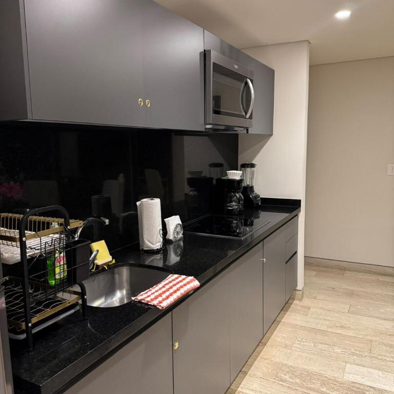 Luxury loft with tub and city view! - Two-Bedroom Apartment - 32