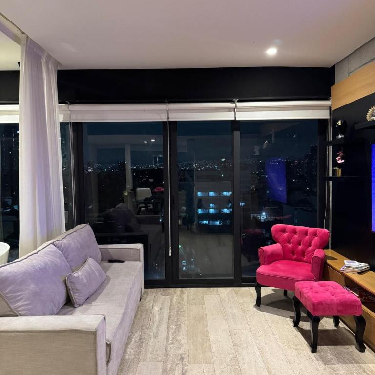 Luxury loft with tub and city view! - Two-Bedroom Apartment - 40