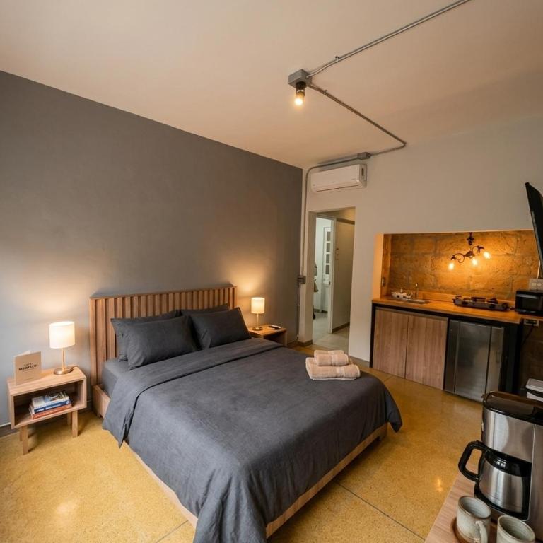 Amatista Chill Loft w AC & Kitchen in Laureles - Apartamento de 1 dormitorio - 1