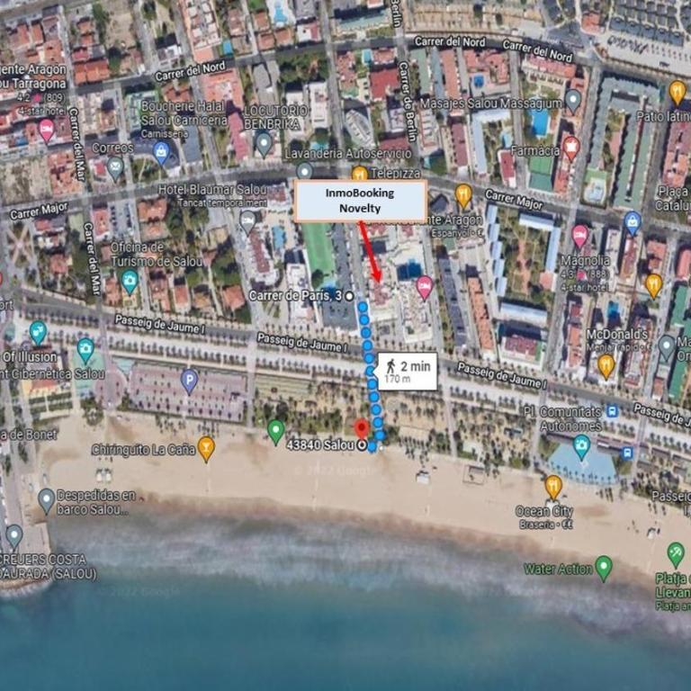 Novelty Beach 3 Salou, climatizado, piscina y playa - Apartamento de 1 dormitorio - 19