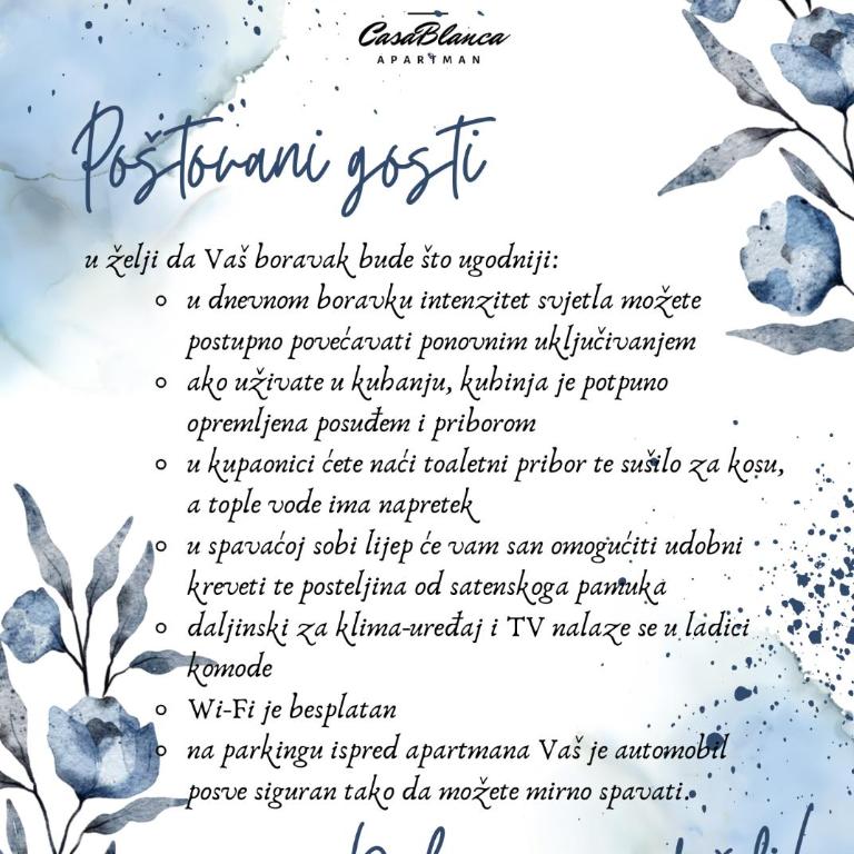 CasaBlanca Apartman - One-Bedroom Apartment - 20