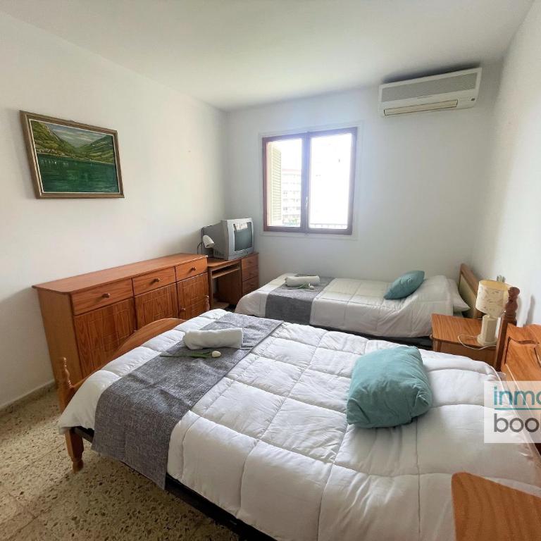 Beach Pineda 3 ,climatizado, piscina y playa - Three-Bedroom Apartment with View - 6