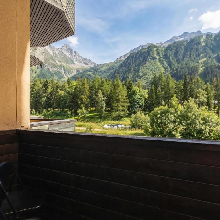Grand Roc C114 from Slopes 280m, View, Parking & WiFi - Happy Rentals - Apartment mit Balkon - 2