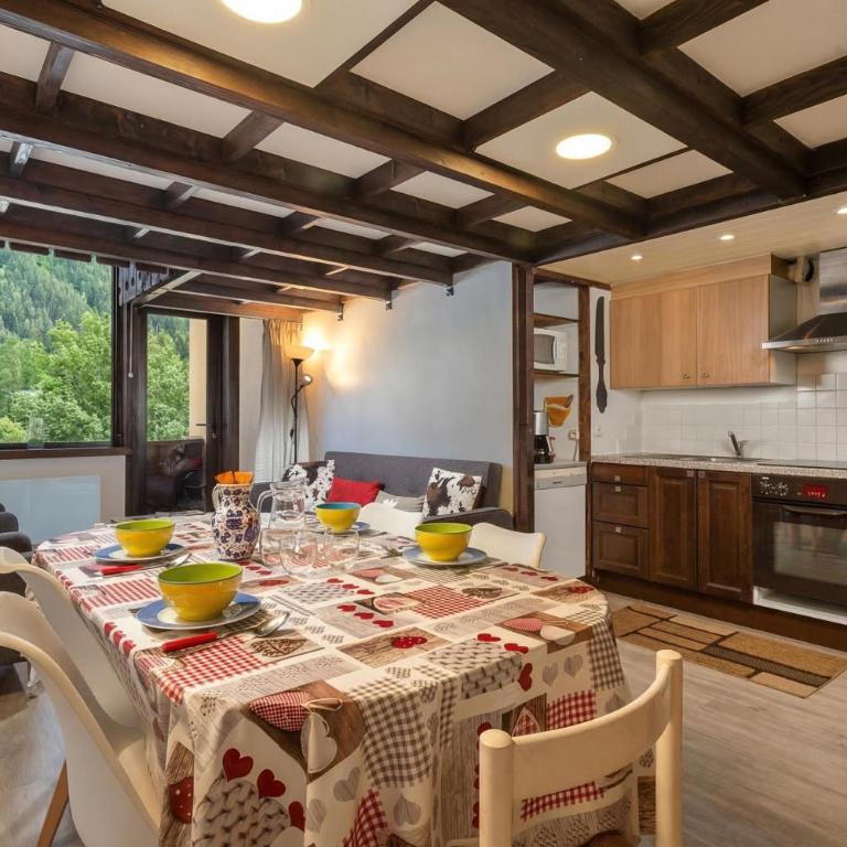 Grand Roc C114 from Slopes 280m, View, Parking & WiFi - Happy Rentals - Apartment mit Balkon - 4