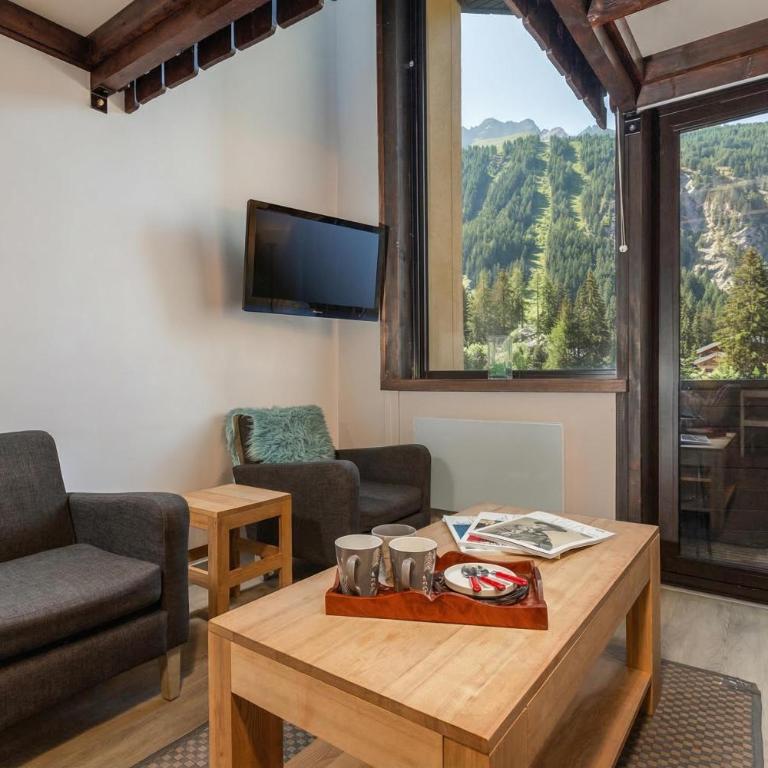 Grand Roc C114 from Slopes 280m, View, Parking & WiFi - Happy Rentals - Apartment mit Balkon - 14