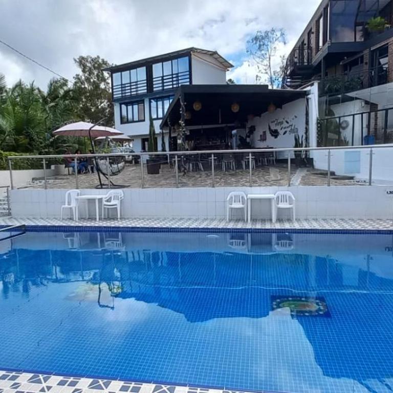 Hotel Mirador Cielo Azul - Habitación Doble Deluxe con balcón - 13