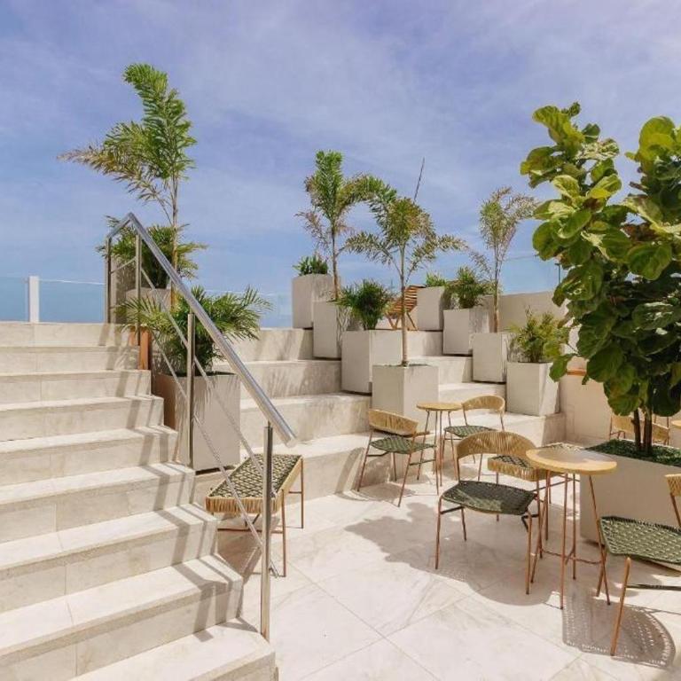 Comfortable Apartment in Santa Marta Rooftop Pool - One-Bedroom Apartment - 12
