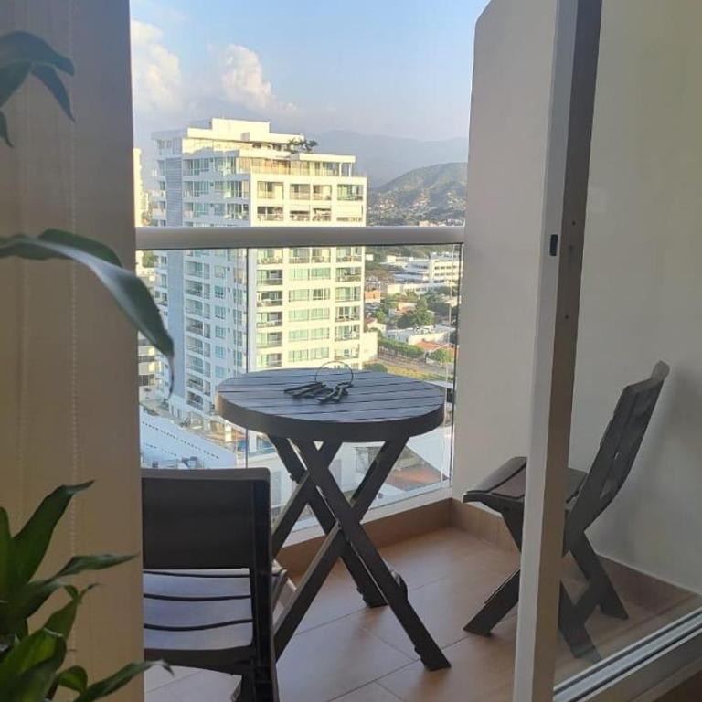 Comfortable Apartment in Santa Marta Rooftop Pool - One-Bedroom Apartment - 22