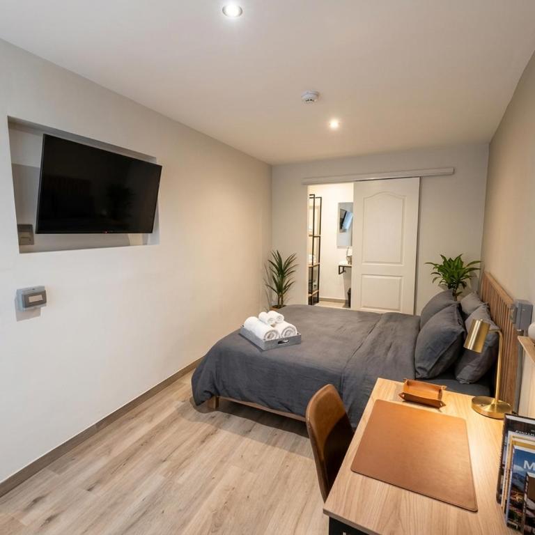 Chill Coral Loft 2BR WC AC Kitchen in Laureles - Apartamento de 2 dormitorios - 3