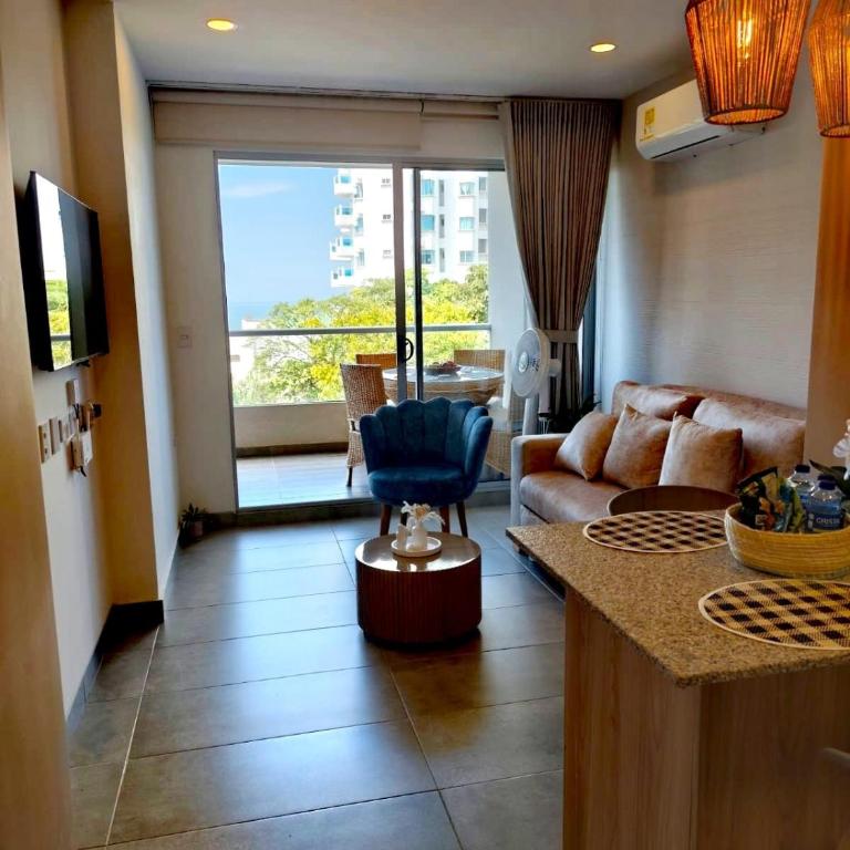 Apartamento Suite Vista al Mar - One-Bedroom Apartment with Sea View and Terrace - 45