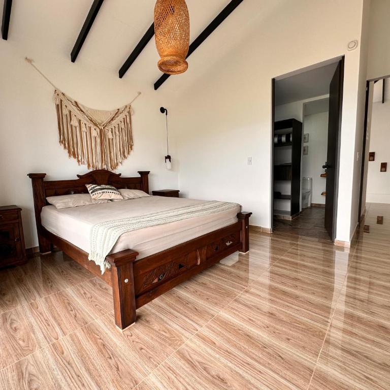 Finca Villa AlCon - Hostel - Double Room with Mountain View - 5