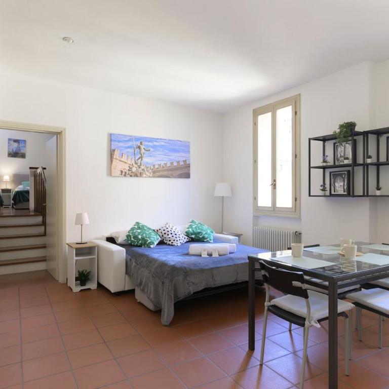 The Medieval Heart of Bologna Free Parking - Appartamento con 2 Camere da Letto - 14