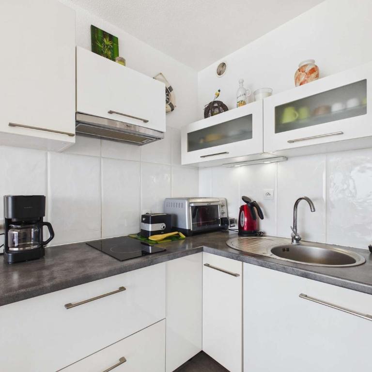 Studio cabine rénové, superbe vue mer - 4 pers. - FR-1-423-334 - Monolocale - 12