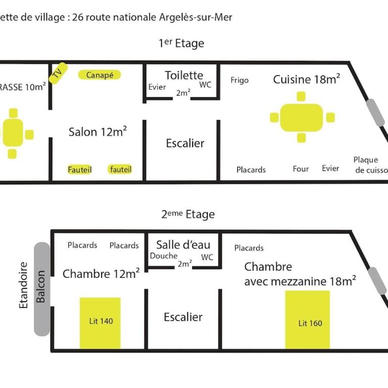 L'Argelèsienne - Haus mit 2 Schlafzimmern - 15